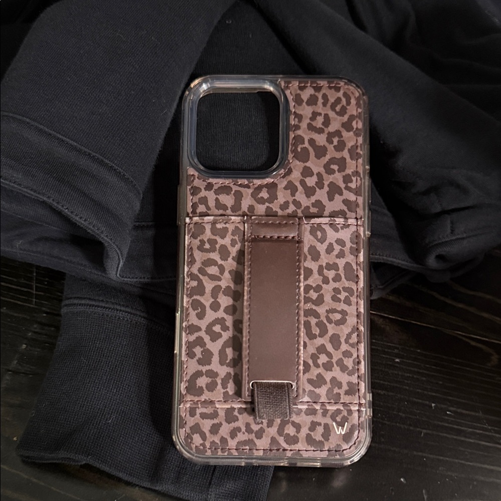 Wallis Brown Leopard Phone Case with Stand